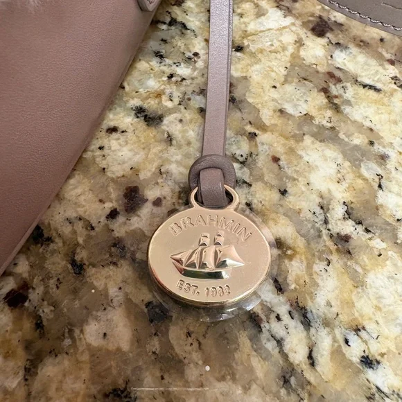 BRAHMIN SHAYNA-SILVER LINING SHETLAND CROSSBODY BAG - Picture 10 of 11